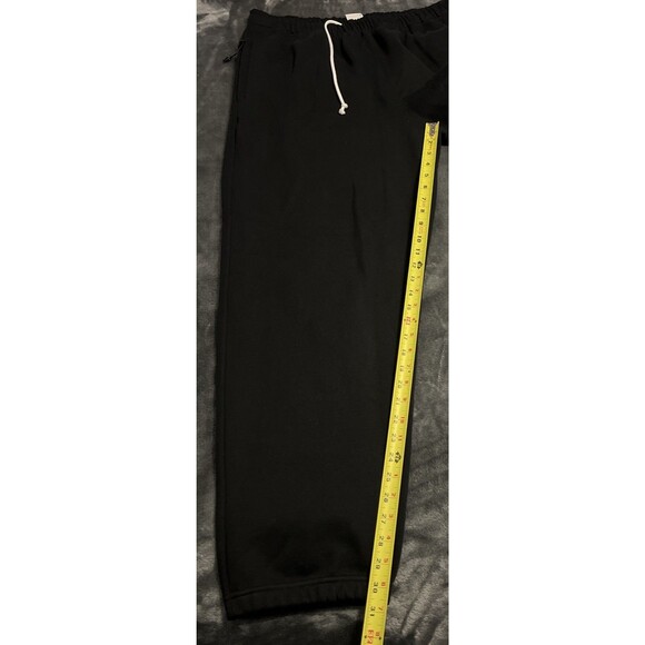 XL MENS NIKE SOLO SWOOSH FLEECE PANT BLACK/WHITE DX1364-010 - Picture 5 of 7